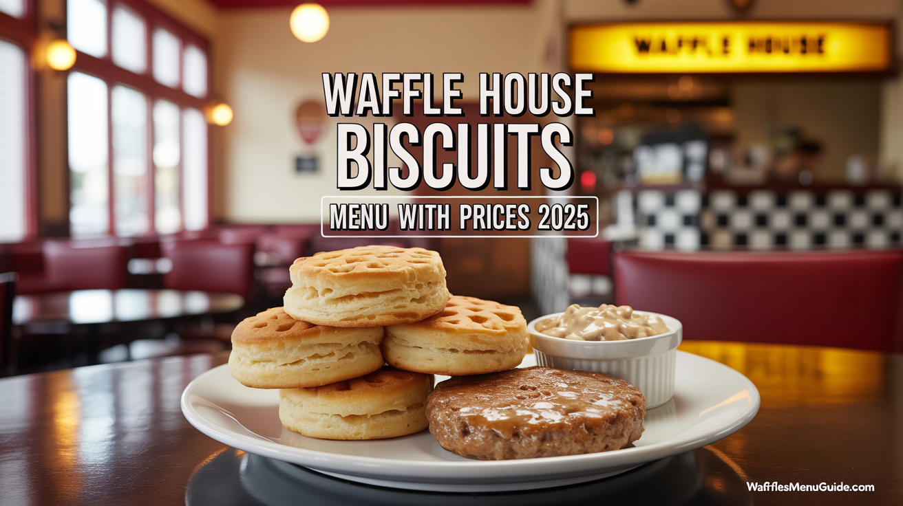 Waffle House Biscuit Menu