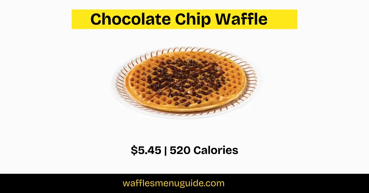 Chocolate Chip Waffle